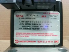 Norgren GL500-J12F-1-X-1-G-X-G-2 Pneumatic Gripper-New No Box