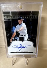 2024 Panini Impeccable - Timeless Moments Signatures Roger Clemens #TMS-11...