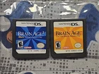 Brain Age: 1 & 2 Train Your Brain in Minutes a Day! (Nintendo DS) TESTED