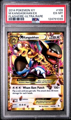 m/mega kangaskhan pokemon card xy flashfire holo rare (79/106) Description coming soon... M Kangaskhan EX #109 Prices