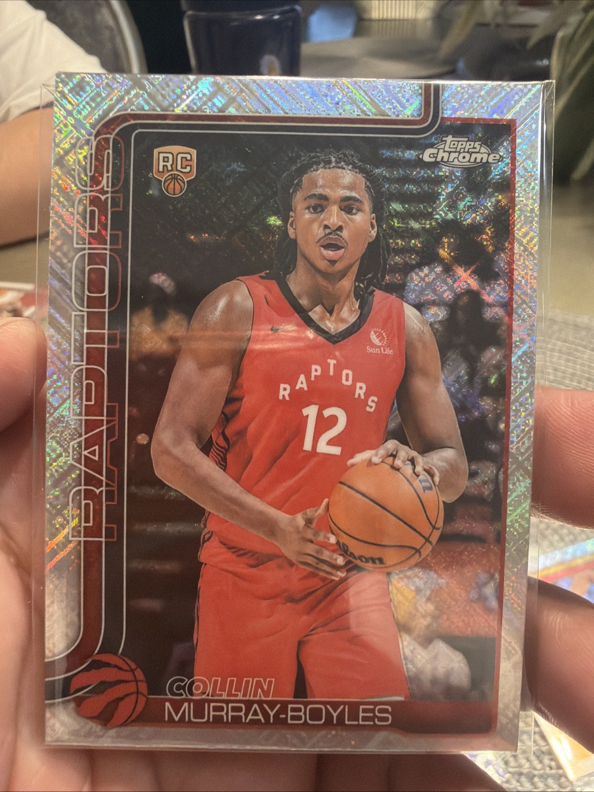 2025-26 Topps Chrome - Collin Murray-Boyles #259 Skylight Refractor (RC)