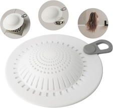 Shower Drain Hair Catcher Bathtub Drain Hair Catcher, Silicone Drain Hair
