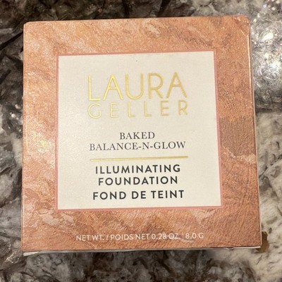 Laura Geller Baked Balance-n-Glow Pressed Powder Foundation Luminous 0.28oz