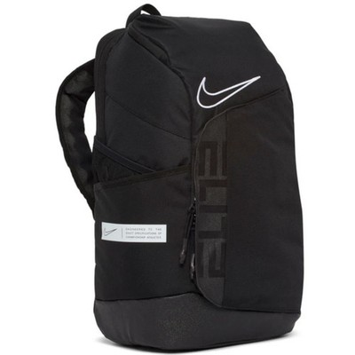 Nike Elite Pro Basketball Backpack BA6164 Black/White Durable Bag
