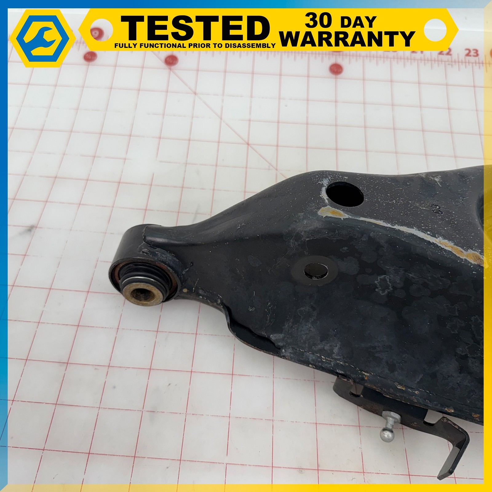 14-24 MASERATI GHIBLI REAR LEFT DRIVER SIDE UPPER LOWER CONTROL ARM SET OEM