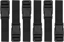 6 Pack Luggage Nylon Straps with Quick Release Buckle Utility Straps for Travel