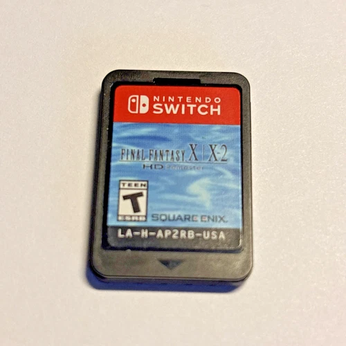 Nintendo Switch Final Fantasy X/X2 Game Cartridge Only, Tested and Works Great