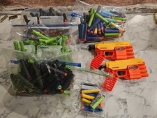 Nerf "Alpha Strike" Fang QS-4 Blaster Foam Dart Toy Gun 2 And 400 Darts   