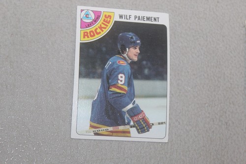 Wilf Paiement #145 1978 Topps card