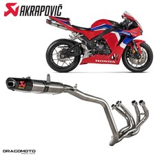 Full exhaust HONDA CBR 600 RR 2013-2024 AKRAPOVIC RC S-H6E5-ACT