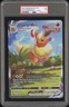 2021 POKEMON SWSH BLACK STAR PROMO JUMBO #180 FULL ART/FLAREON VMAX PSA 7