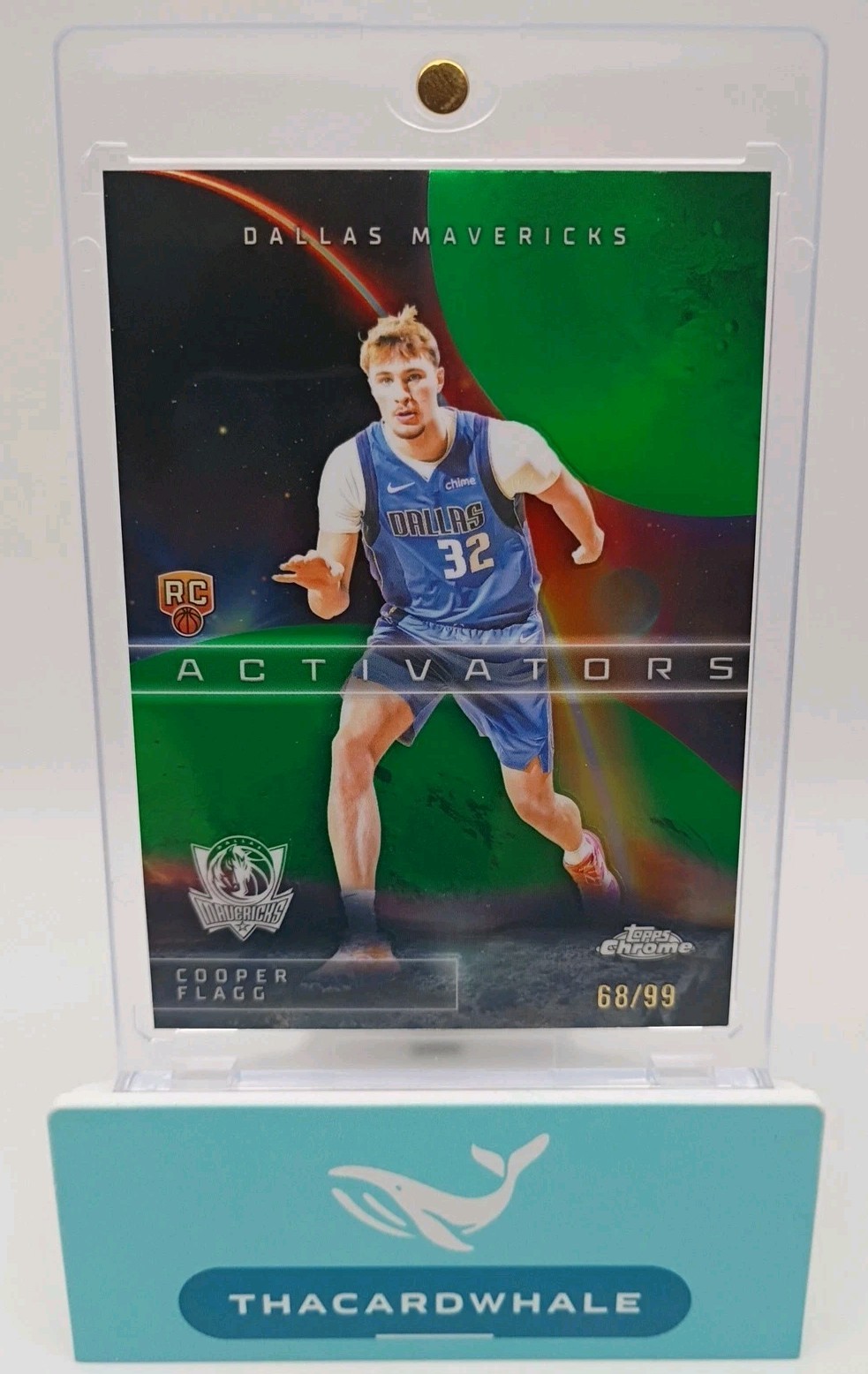 2025-26 Topps Chrome COOPER FLAGG (RC) /99 GREEN REFRACTOR ACTIVATORS #AC-11