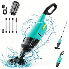 Cordless Handheld Pool Vacuum with Telescopic...