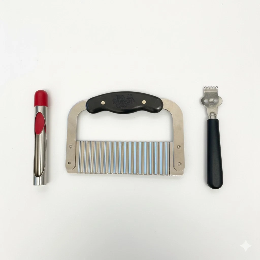 LOT 3 Pampered Chef Kitchen TOOLS Lemon Zester, Garnisher & Apple Corer New Seal
Opens in a new wind