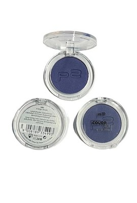 3× P2 Cosmetic Color Up Lidschatten 390 Indigoblau