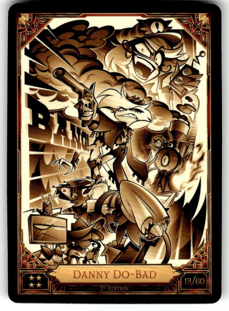 DANNY DO-BAD ハズビンホテル Season2 トレカ Hazbin Hotel Season 2 Trading Cards 13/60 DANNY DO-BAD 2nd Edition