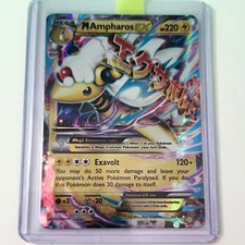 M Ampharos EX 28/98 XY Ancient Origins Full Art Holo Ultra Rare on eBay