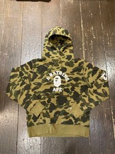 USED VINTAGE BAPE 1ST CAMO HOODIE NIGO GOOD