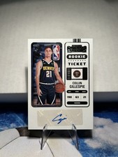 2022-23 Panini Contenders Rookie Ticket Auto Collin Gillespie #146 Suns