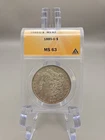 1885-O Morgan Silver Dollar $1 - ANACS MS63