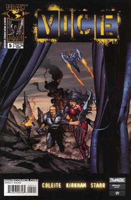 V.I.C.E. #5 FN; Image | VICE Tyler Kirkham Top Cow Last Issue - w/Bag+Board