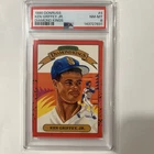 1990 Donruss Diamond Kings Ken Griffey Jr #4 PSA 8
