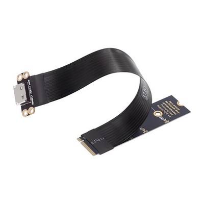 2280 NGFF PCI-E4.0 M.2 M-Key, Oculink SFF-8612 SFF-8611 Host Cable 15cm