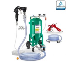 Agrekom Putzmaschine 35L 8 Bar pneumatisch + 2 Profi-Pistolen Fassade Innen