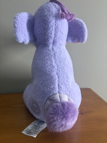 Disney Store Exclusive Plush Heffalump Purple Lumpy Elephant Winnie The Pooh - Picture 5 of 6