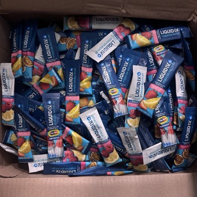 Liquid IV Hydration 100 Single Assortment - 7 Flavors!