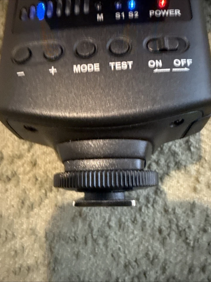 Flash Speedlite Neewer TT560 para Canon Nikon Sony Panasonic Olympus Samsung DSLR Foto 3 de 4