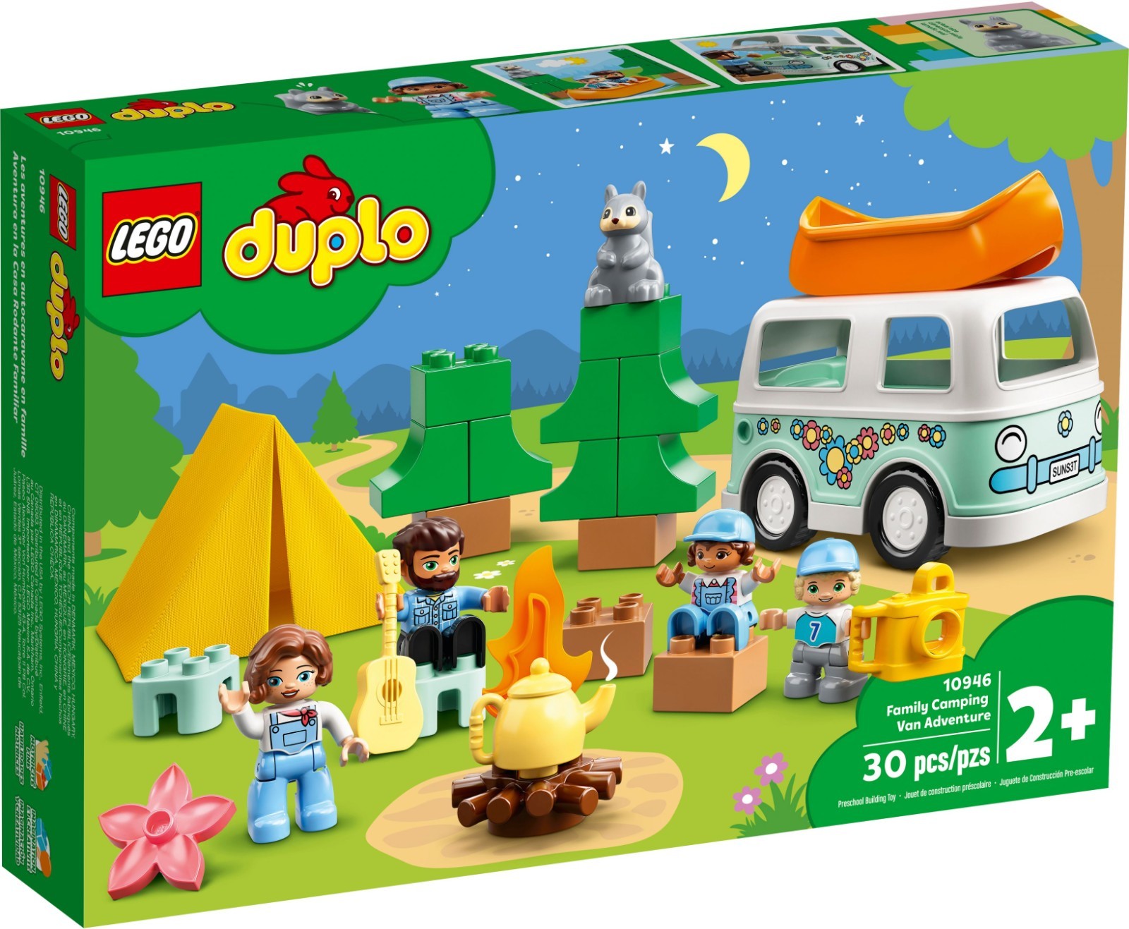LEGO® DUPLO Town 10946 Familienabenteuer mit Campingbus | Neu | OVP