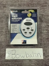 Indoor Lighting Security Digital Programmable Timer - Woods Ind. Brand New !