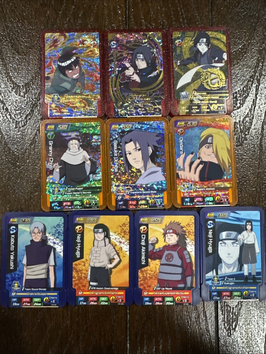 Round1 Naruto Emblem Battle Card Lot | eBay