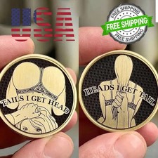 Rare Sexy Lady Coin Collectible Gift - Heads/Tails Challenge Medal-Free Shipping