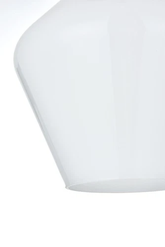 Elegant Lighting LD2255 Gene 8"W Semi-flush Ceiling Fixture - Black - Picture 7 of 12