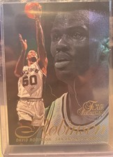 1996-97 Flair Showcase - David Robinson #6 Row 2