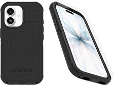 Otterbox Iphone 17 Only Bundle: Defender Series Case Screen Protector - Blac