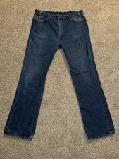 VINTAGE Levi's 517 20517-0217 ORANGE TAB Straight Jeans size 40 x 33, USA