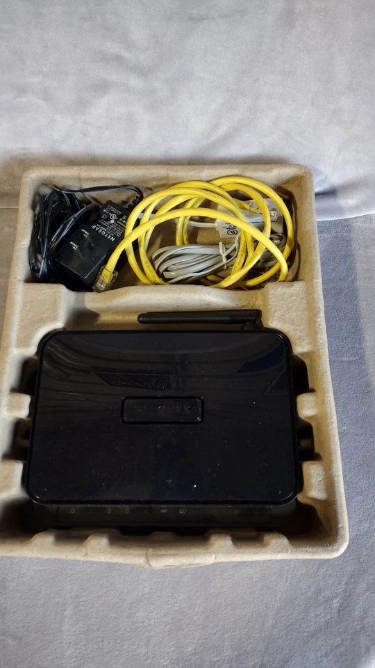 Netgear DGN1000 N150 Wireless ADSL2 + Modem Router 100NAS - Image 3 of 4