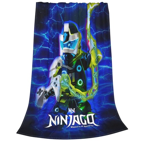 Ninjago Cartoon Comics weich warm gemütlich Flanell Überwurfdecke für Schlafstuhl Sofa - Bild 20 von 30