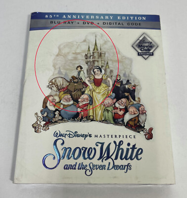 Snow White and the Seven Dwarfs (Blu-Ray + DVD, 2022, 85th