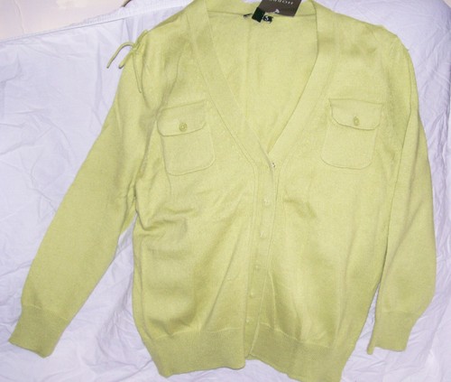 NW3 Hobbs Congreve Cardigan pale green cotton angora blend Size 8 New Tags BNWT