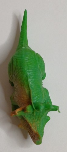Greenbrier International Green Styracosaurus Dinosaur Miniature Figure Pre-Owned - Picture 6 of 8