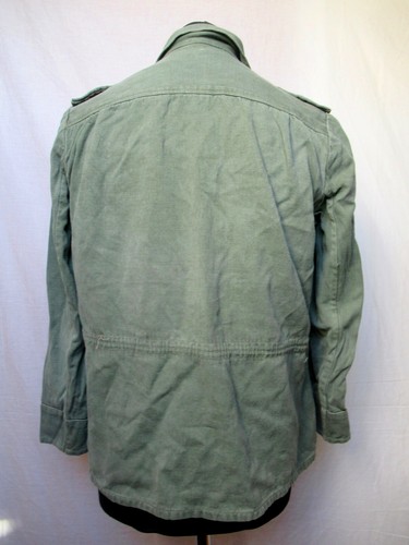1970s soviet era Bulgarian hunting shirt army military cossack fieldshirt blue s - Imagen 8 de 9