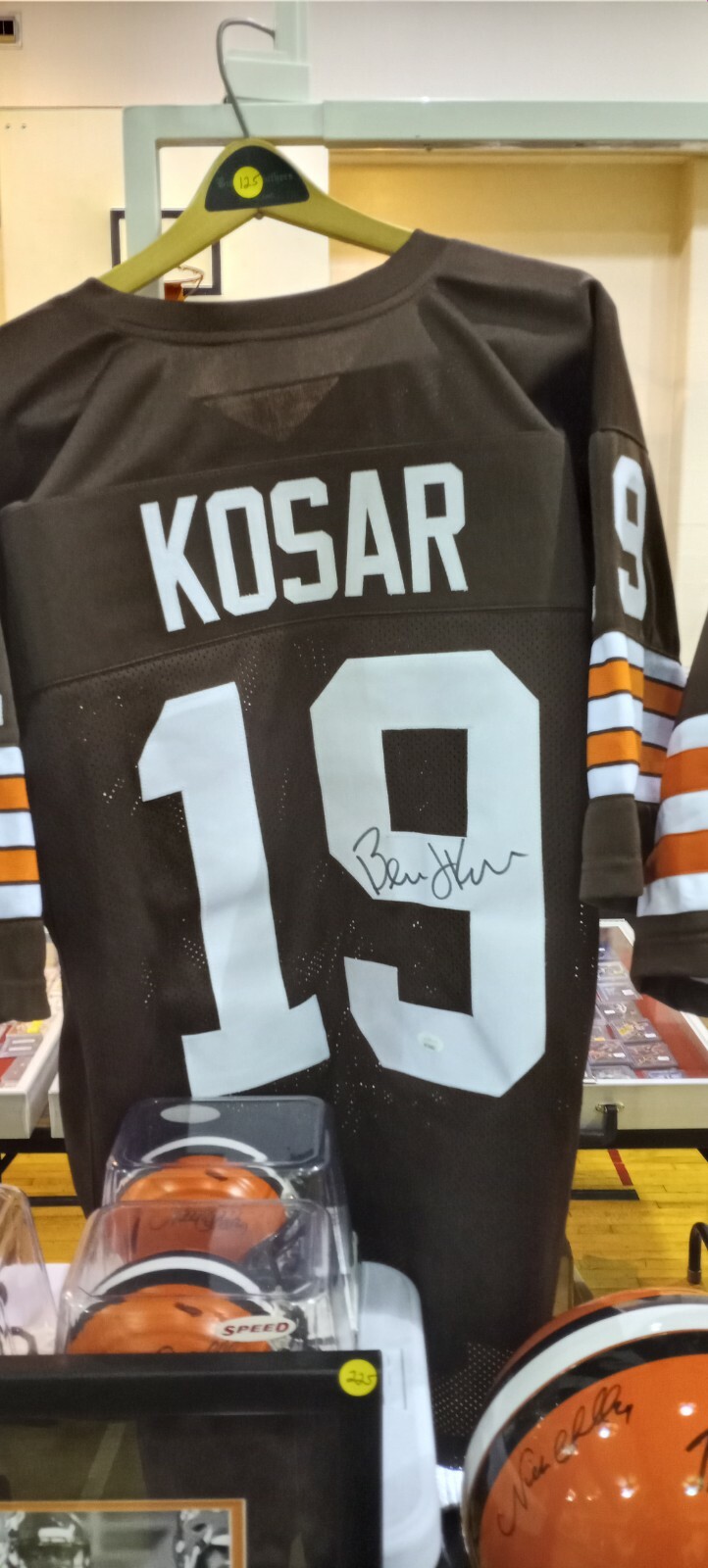 Bernie Kosar Autographed Signed Cleveland Browns Jersey JSA 