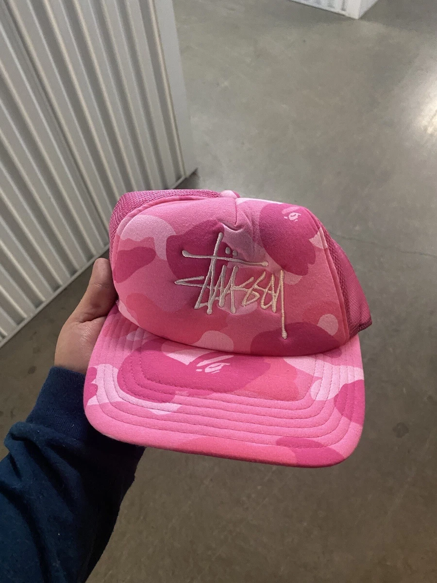 Bape stussy hat cheap