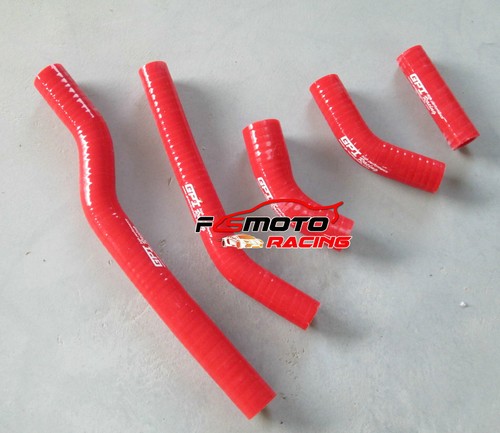 Red Silicone Radiator Hose For 2006 YAMAHA YZ250F / 2007-2009 WR250F - Picture 5 of 6