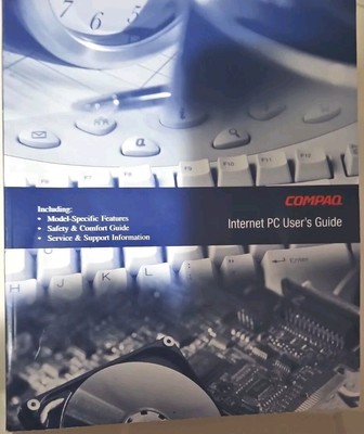 Compaq Internet PC Reference Manual And Regulatory Notices X04-15747 | eBay