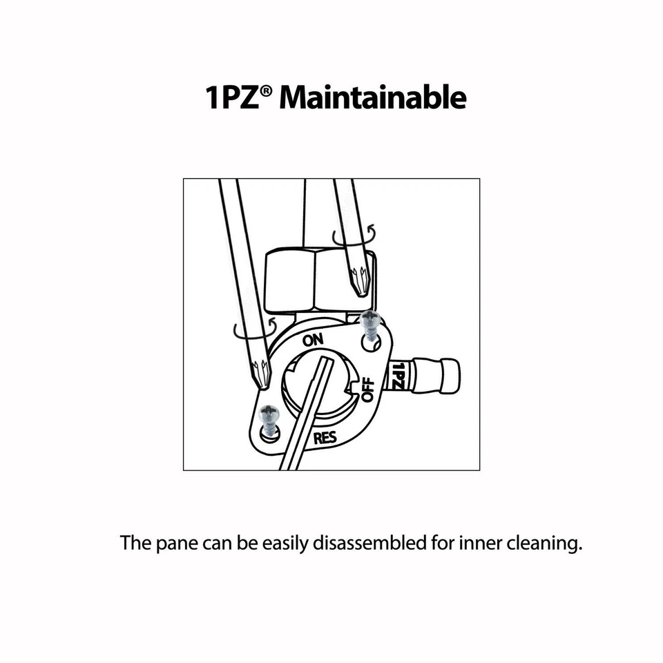2 HONDA ATC185 ATC200 ATC200 MATC200S ATC200X Gasolina Combustible Cock Petcock Tanque Gas Foto 4 de 4